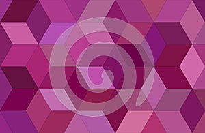 3d cube mosaic background design