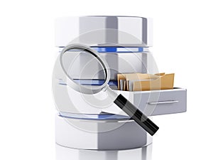 3d Data storage with folders