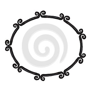 3D decorative victorian rustic hand made frame