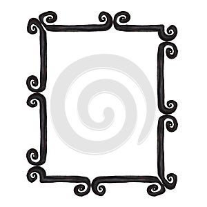 3D decorative victorian rustic hand made frame