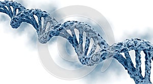 3D DNA Double Helix - Genetic Science Concept