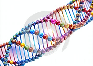 3D DNA Structure A Vibrant Visual Exploration of Genetic Information and Scientific Discovery