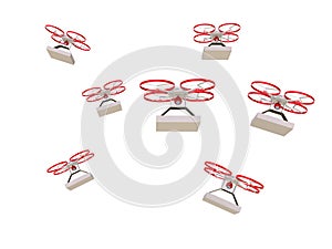 3D drone with camera