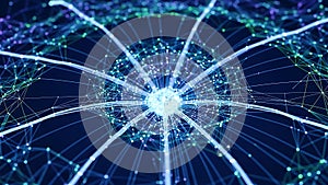 3d edge computing network with central data hub