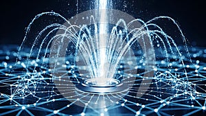 3d edge computing network with central data hub