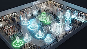 3d edge computing network with data centers and iot devices