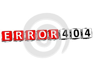 3D Error 404 Crossword
