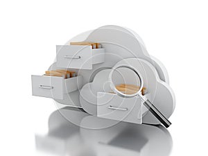 3d File storage in cloud.