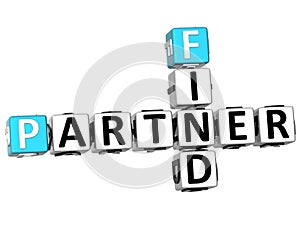 3D Find Partener Crossword