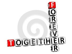 3D Forever Together Crossword