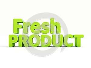 3d Fresh Product