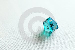 D20 game dice