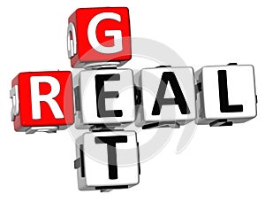 3D Get Real Crossword