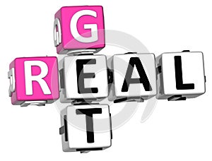 3D Get Real Crossword