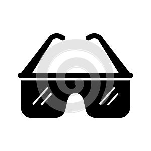 3d glasses Flat inside vector icon which can easily modify or edit