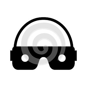 3d glasses  Flat inside vector icon which can easily modify or edit