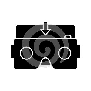 3d glasses Flat inside vector icon which can easily modify or edit