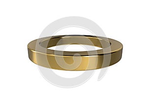 3d Gold Ring