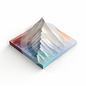 3d Graphic Mountain Icon For Macos Ios 12 photo