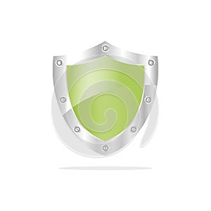 3D Green security shield