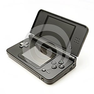 3d Handheld Game Console Video Portable isolated on transparent background photo