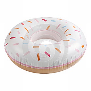 3D icon, Minimalistic An inflatable Donut