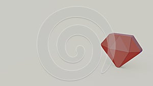 3d icon of ruby