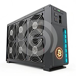 Crypto mining 3D icon
