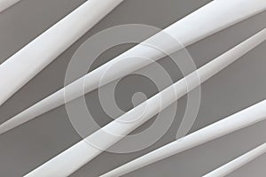 3D illustration abstract architectural pattern