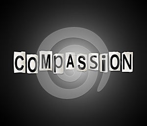 The word is compassion.