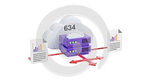 Cloud Computing Data Transfer and Analysis