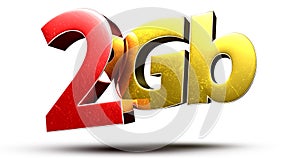 2Gb 3d.