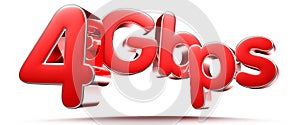4 Gbps.