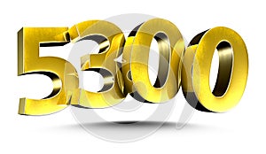 Number 5300 3d.