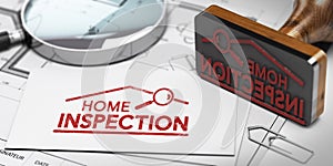 Home inspector, Buyer or Seller Property inspection. photo