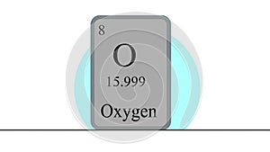 Nitrogen. Element of the periodic table of the Mendeleev system