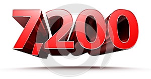 Number 7200.