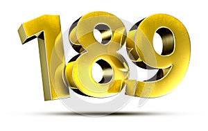 Numbers 189 3d.