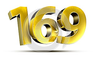 Numbers 169 3d.