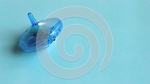 plastic spinning top spinning