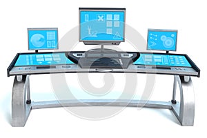 Sci-fi Control Panel