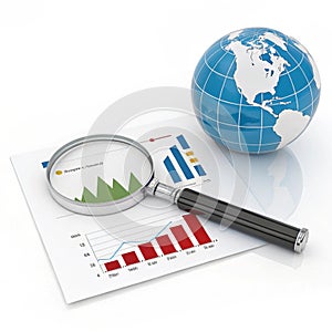 SEO tools 3D illustration photo