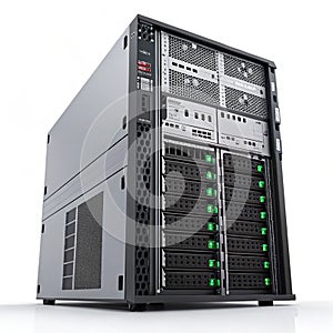 3D Server Illustration