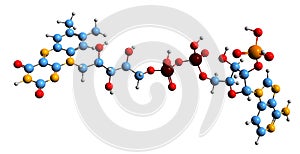 3D image of Adenosine monophosphate skeletal formula