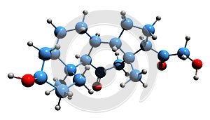 3D image of Alfadolone skeletal formula