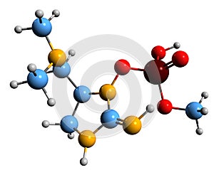 3D image of Anatoxin-a s skeletal formula
