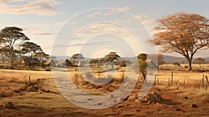 Traditional Arts Inspired Farm In Rural Kenya: Scenic Images photo
