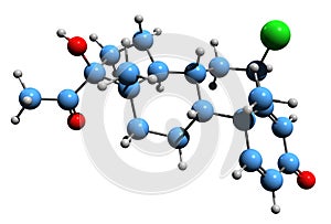 3D image of Cismadinone skeletal formula