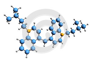 3D image of cyanine skeletal formula