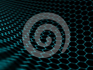 Hexagonal geometric form